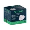Czujnik ruchu mikrofalowy V-TAC sufitowy podtynkowy 360st fi80 1200W biały VT-80360 5 lat gwarancji